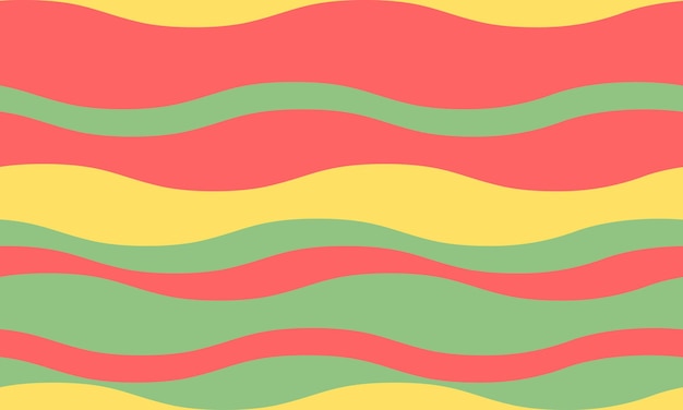 Abstract background with wavy stripes in vibrant colors creating a rippled liquid effect Smooth curves and textured lines add elegance vitality and creativity Ideal for wallpaper or textile