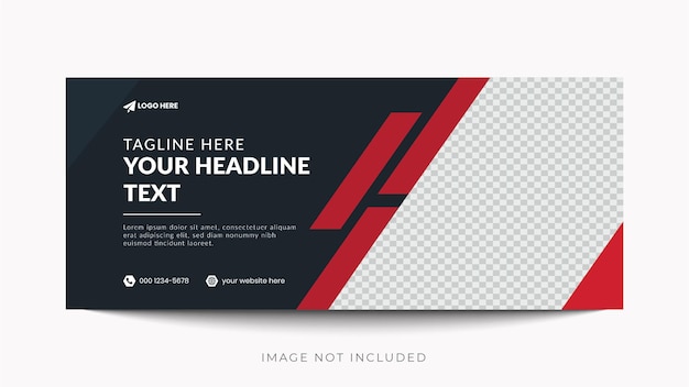 Abstract banner design web template Set Horizontal header web banner