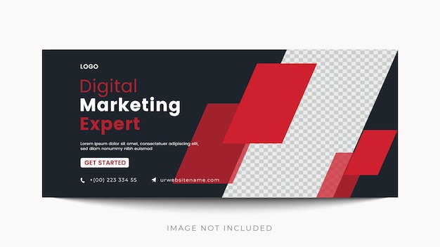 Abstract banner design web template Set Horizontal header web banner