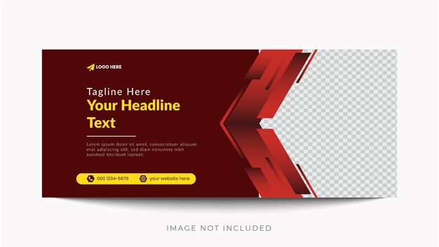 Abstract banner design web template Set Horizontal header web banner