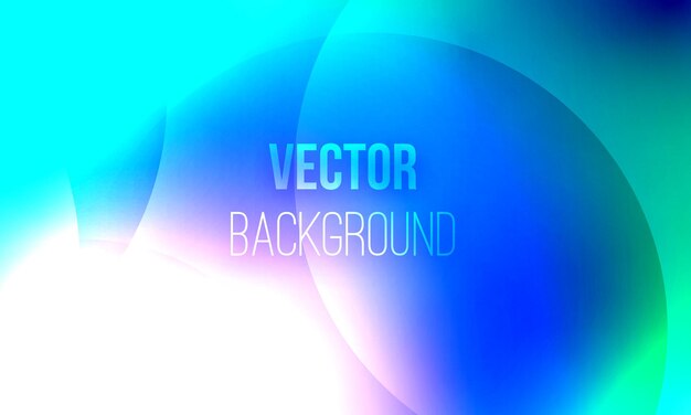 Abstract Blue and Teal Gradient with Light Effects