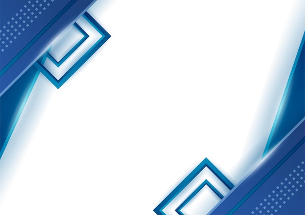 Abstract blue background poster with dynamic. Blue and white business presentation background with modern technology network concept. Vector illustration.