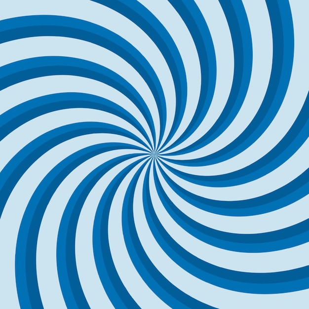 Abstract blue comic background zoom effect sunburst