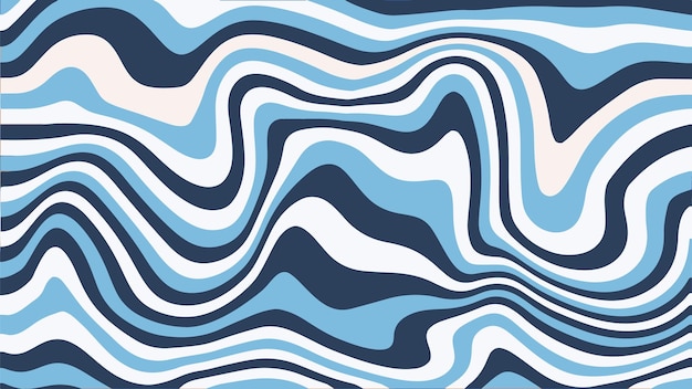 Abstract Blue Swirl Background
