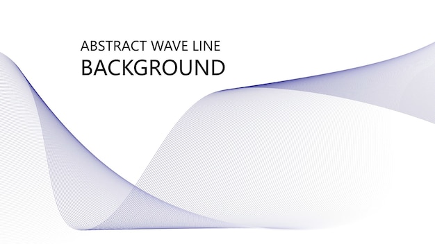 abstract blue wave lines pattern on white background with space for your text design image wallpaper