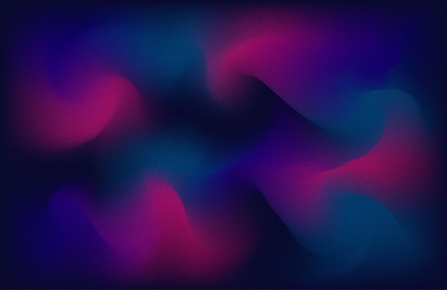 Abstract Blurred Gradient Background with Various Colours