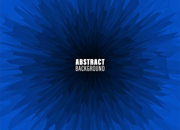 abstract burst explosion effect with sharp edge template background
