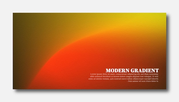 abstract color gradient modern blurred background and film grain texture template with an elegant