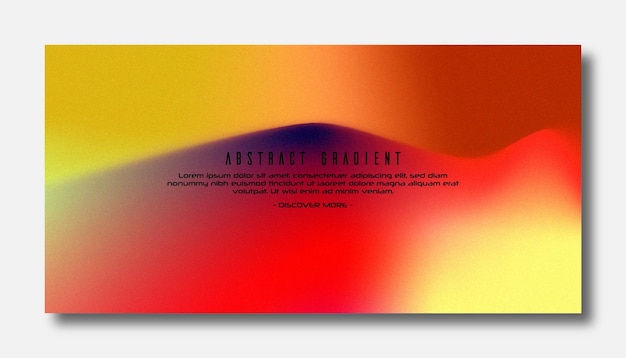 abstract color gradient modern blurred background and film grain texture template with an elegant