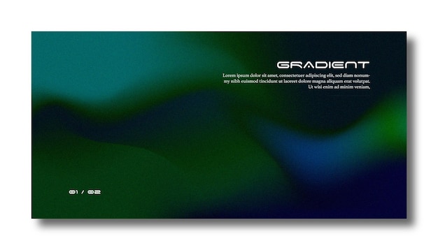 abstract color gradient modern blurred background and film grain texture template with an elegant