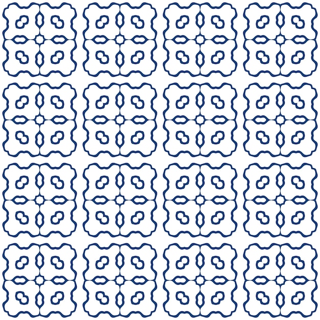 Abstract colorful doodle flower seamless pattern. Floral background. Mosaic, tile
