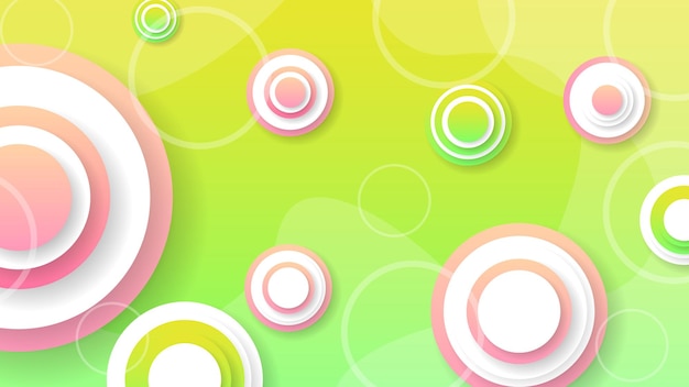 abstract colorful gradient background with color geometric figures different shapes and white line