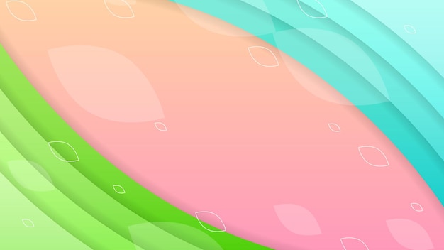 abstract colorful gradient background with color geometric figures different shapes and white line