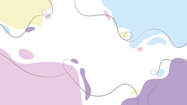 abstract colorful purple blue fluid background with line