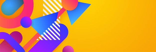 abstract colourful colorful banner vector technology background for design brochure website flyer geometric colourful colorful wallpaper for poster certificate presentation landing page