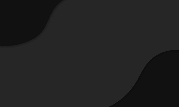 Abstract dark gray wavy background