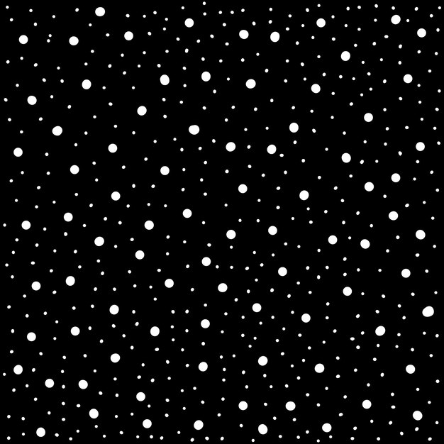 Abstract dotted seamless pattern Doodle snow or polka dot background