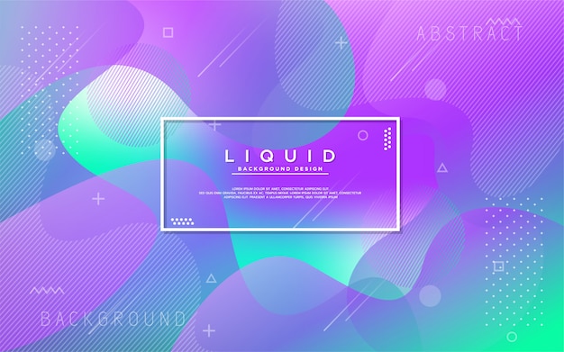 abstract dynamic modern background with colorful fluid shape.