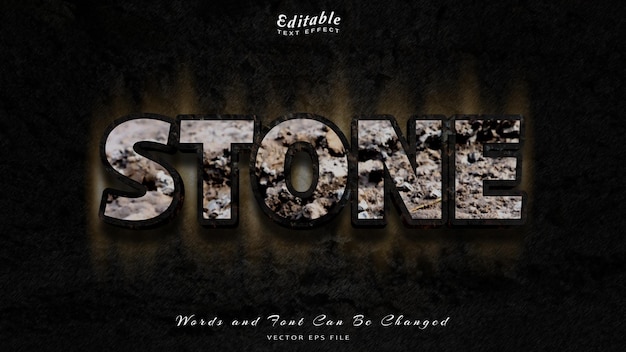 abstract editable text effect with grunge background