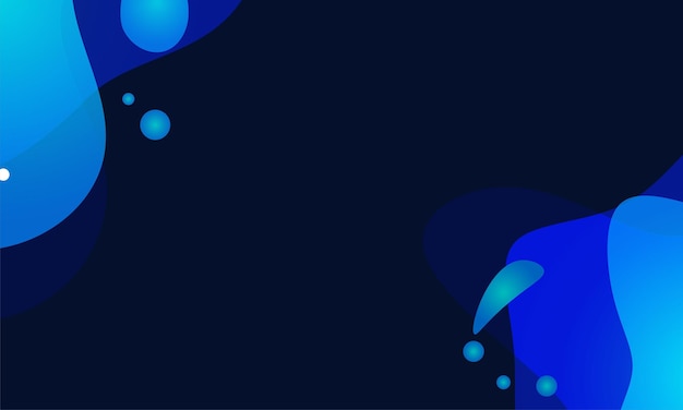 abstract fluid background with colorful gradient