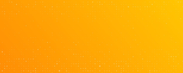 Abstract geometric background with squares Yellow pixel background with empty space Vector illustration