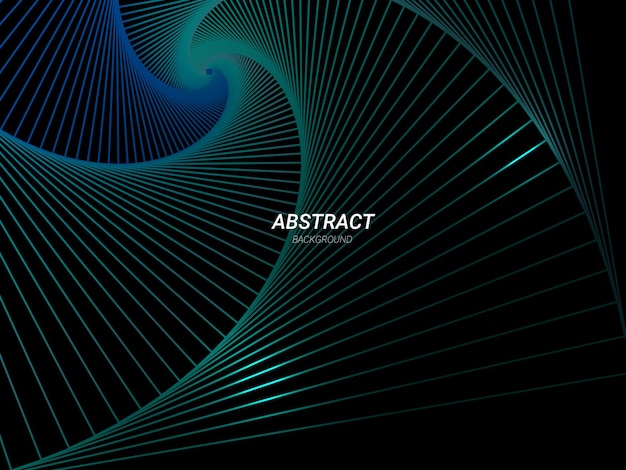 Abstract geometric colorful modern blue flowing lines pattern background