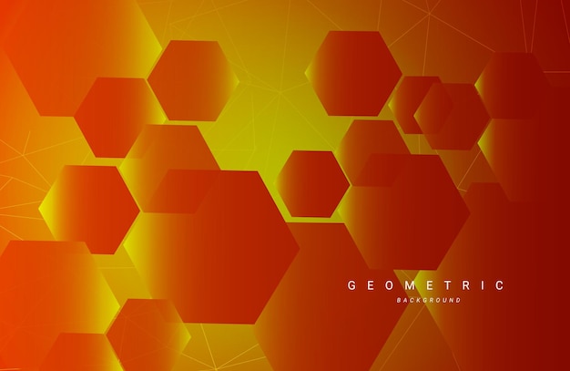 Abstract geometric design dynamic modern graphic background vector