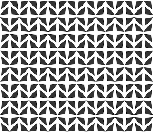 Abstract geometric Seamless pattern Repeating geometric Black and white texture geometric decoration