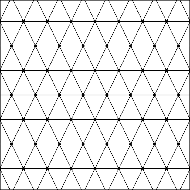 Abstract geometric triangle line pattern