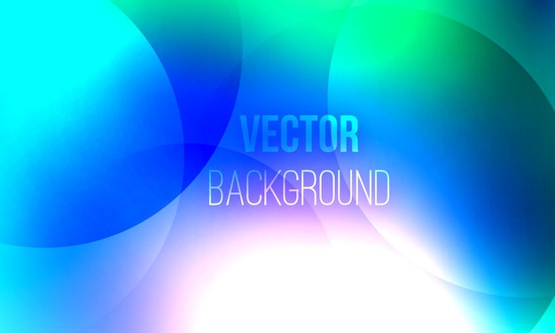 Abstract Gradient Circle Composition for Presentations
