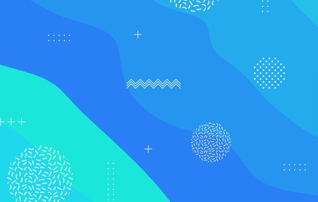 abstract gradient dynamic fluid shapes background design template