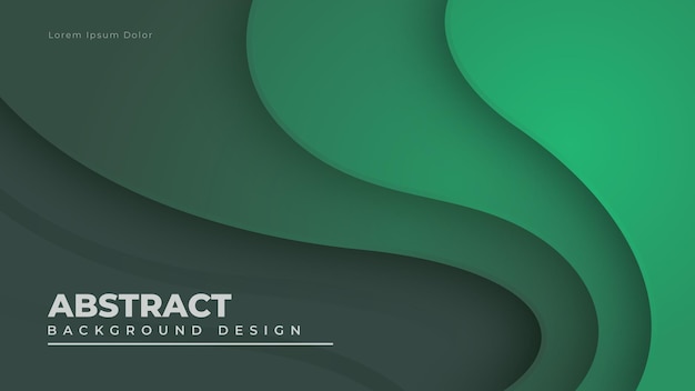 Abstract Green Modern Background