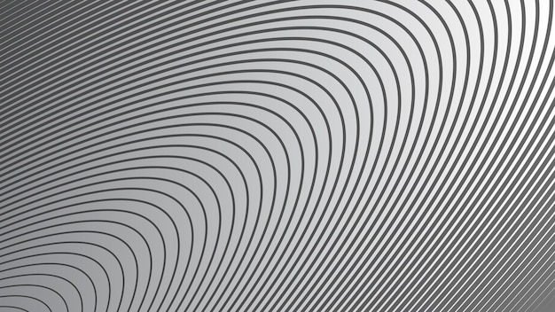 Abstract grey line circle with gradient for backdrop or presentation