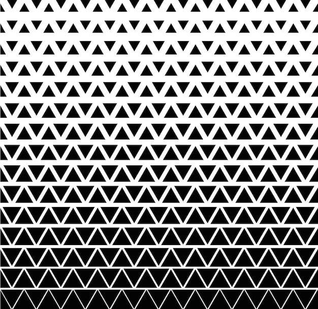 Abstract halftone background with triangles. Geometric backdrop.