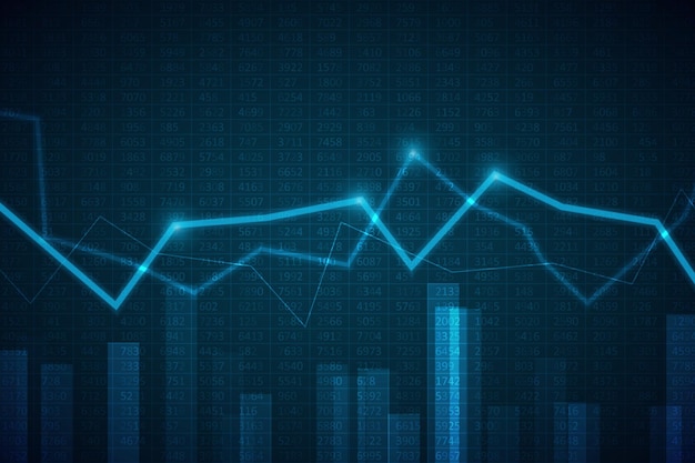 Abstract infographics visualization