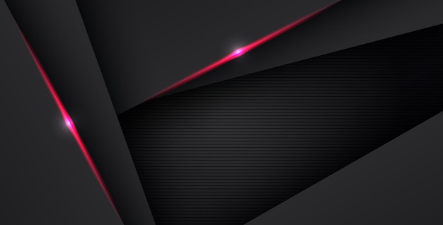 abstract light red black space frame layout design tech triangle concept gray texture background