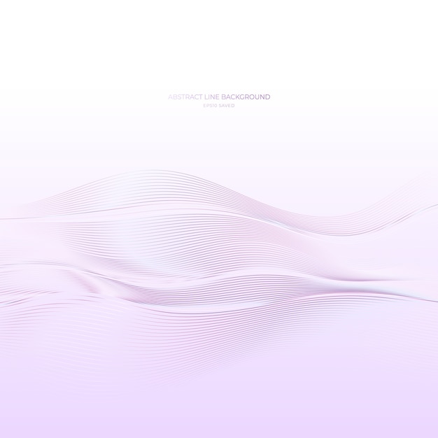 abstract line background, modern waves.