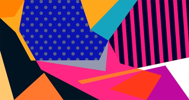 Abstract liquid shape Dynamic and geometric design Isolated gradient waves with geometric lines dots batik Indonesia pattern Vector illustration