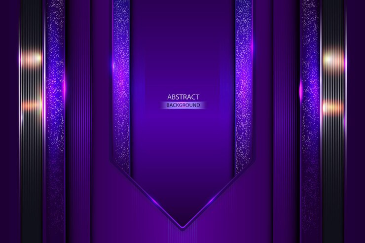 Abstract Luxury Geometric Purple Background