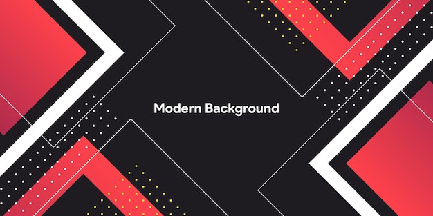 Abstract minimal gradient and colorful red background