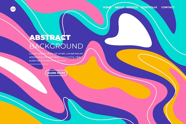 abstract modern background elements dynamic fluid shapes compositions of colored spots