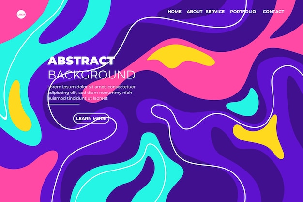 abstract modern background elements dynamic fluid shapes compositions of colored spots