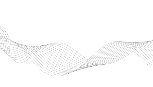 abstract modern vector background curved vector illustration