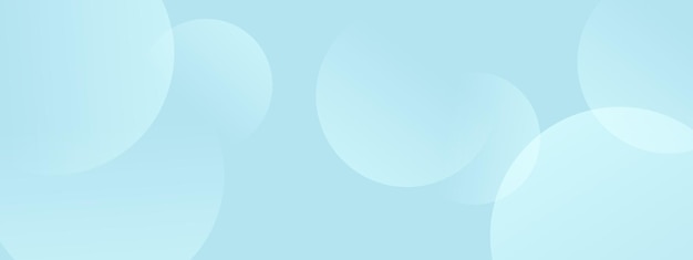 Abstract modern white glowing geometric circle on blue light overlay background
