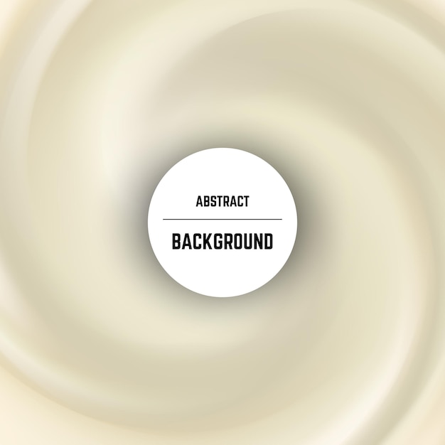 abstract monochrome background with swirl effect and circle in center vector illustrationxa