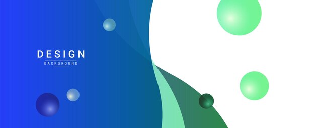 Abstract multi color wave background