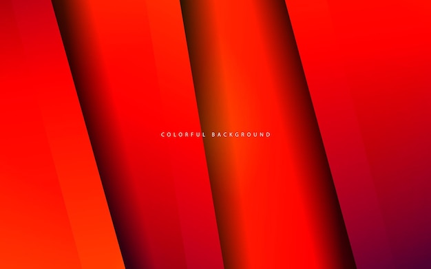 abstract overlap layer red color  background
