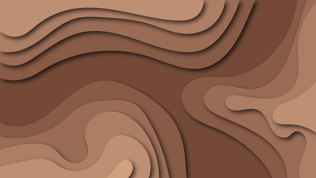 abstract paper cut background