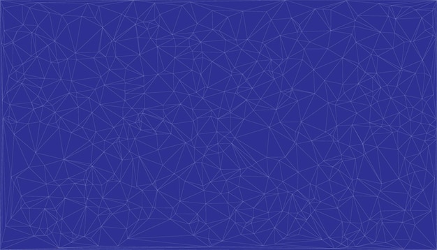 Abstract Polygonal Mesh Background with Interconnected Dots and Lines Geometric Network Design for