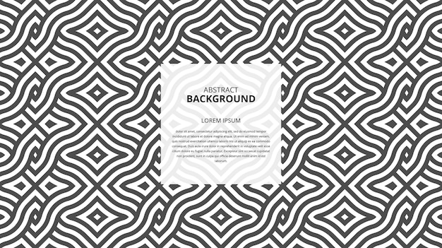 abstract seamless geometric shape lines pattern